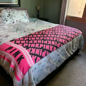 Victoria’s Secret Pink Throw Blanket